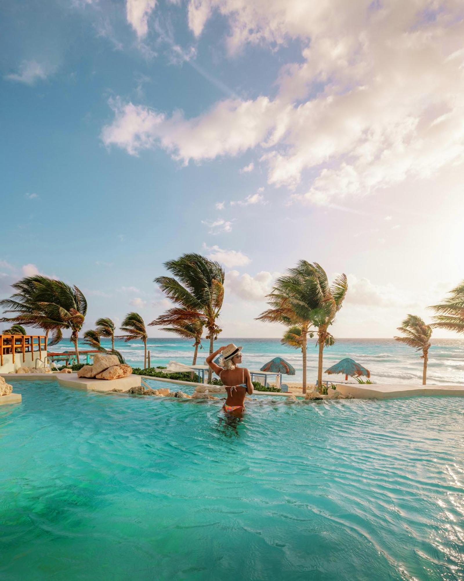 The Pyramid Cancun By Oasis Exteriér fotografie Beach at the Grand at Moon Palace